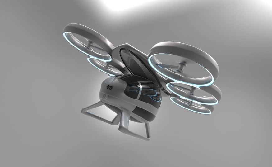 제로지의 eVTOL ZG-ONE. (사진=제로지)