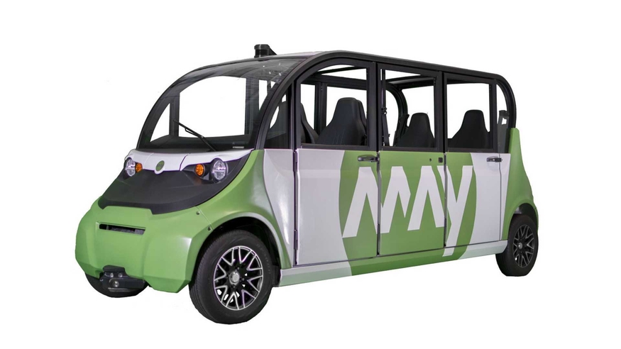 메이 모빌리티(May Mobility)의 자율주행차 모습.(사진=메이 모빌리티)