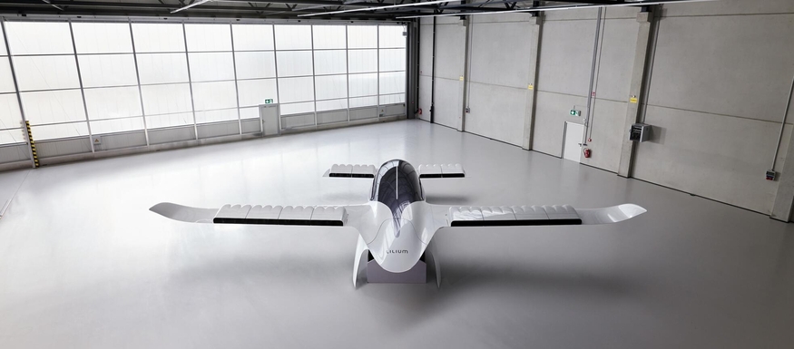 릴리움의 7인승 eVTOL 릴리움 젯(Lilium Jet). (사진=릴리움)