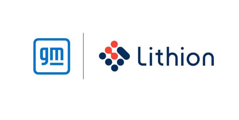  미국 제너럴모터스(GM)가 캐나다 폐배터리 재활용 업체 리시온(Lithion)의 시리즈A 투자에 참여했다. 사진은 GM과 리시온의 CI(기업이미지). (사진=각 사)