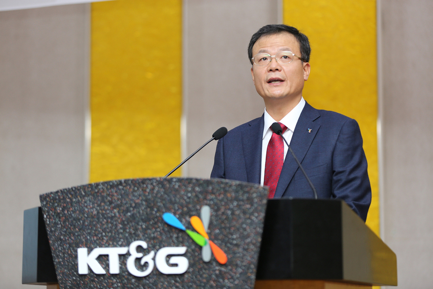 백복인 KT&G 사장 (사진=KT&G 홈페이지)
