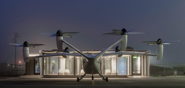 조비는 스카이포츠와 함께 향후 eVTOL 항공기를 운항하는 데 사용될 수 있는 승객용 버티포트를 구축한다. (사진= 스카이포츠)