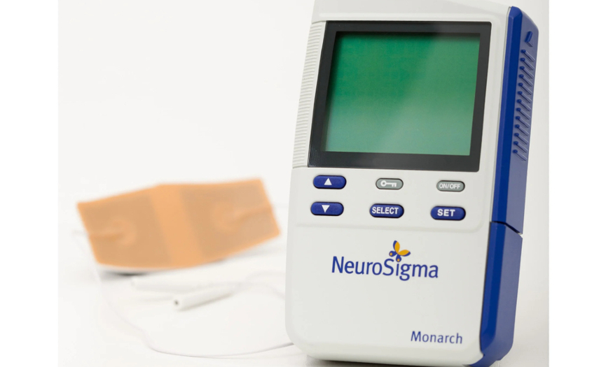 미국 전자약 개발회사 뉴로시그마(NeuroSigma)가 개발한 신경정신질환 치료 전자약 '모나크 eTNS'. (사진=뉴로시그마)