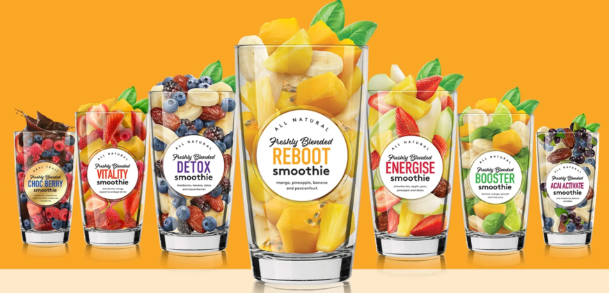 빙그레가 뉴질랜드 스무디 '시리어스 스무디스'(Serious Smoothies)를 국내 도입해 RTD(Ready to Drink) 시장 지배력을 확대하겠단 목표다. 사진은 시리어스 스무디스 이미지.(사진=시리어스 스무디)