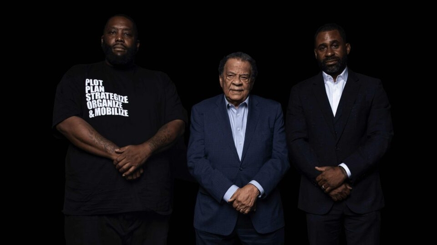 그린우드(Greenwood) 공동 설립자인 킬러 마이크(왼쪽부터), 앤드류 영, 라이언 글로버.(사진=그린우드)