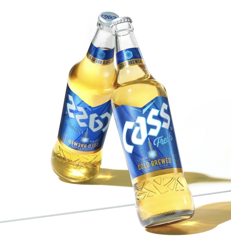 오비맥주가 선보인 올 뉴 카스 (사진=오비맥주 홈페이지)