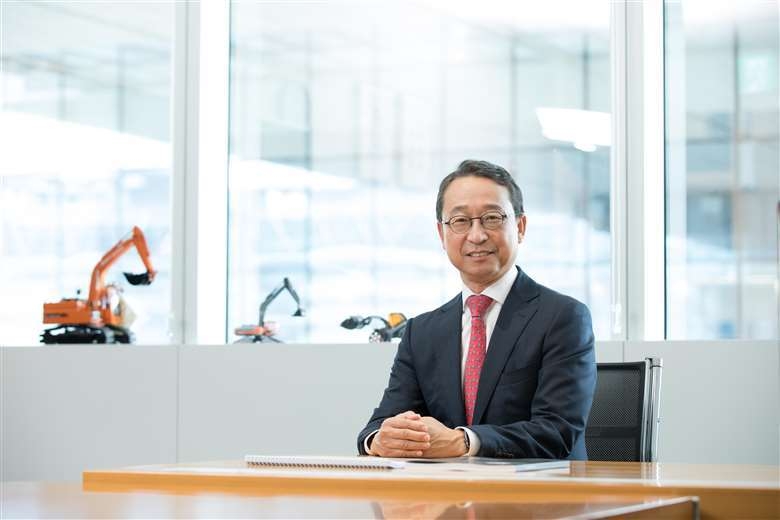 현대제뉴인이 오는 2025년까지 통합플랫폼 개발, 통합모델을 출시한다. 사진은 조영철 현대제뉴인 사장. (사진=컨스트럭션 유럽)