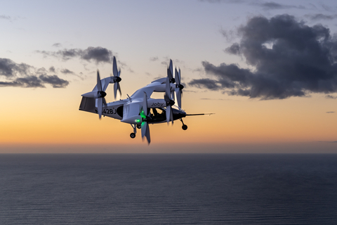 조비 에비에이션(Joby Aviation)이 전기 수직이착륙 항공기(eVTOL) 인증 프로그램의 일환으로 실시한 시스템 검토를 완료했다. (사진=조비)