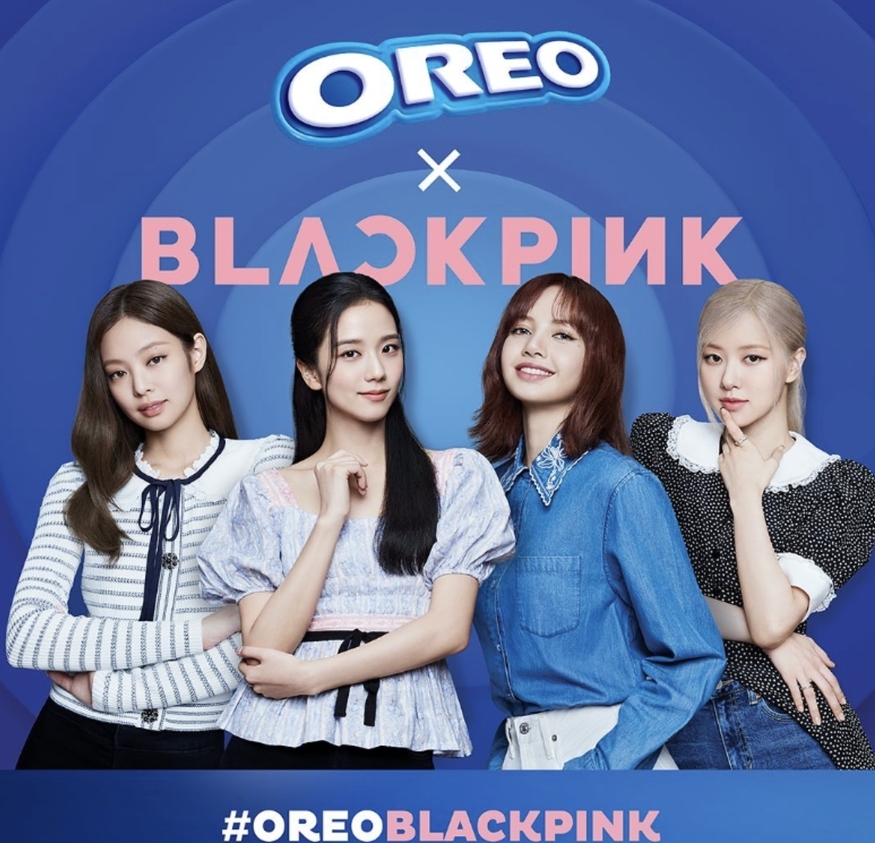 동서식품은 내년 2월 블랙핑크 오레오를 선보일 예정이다. (사진=오레오 인도네시아 인스타그램)