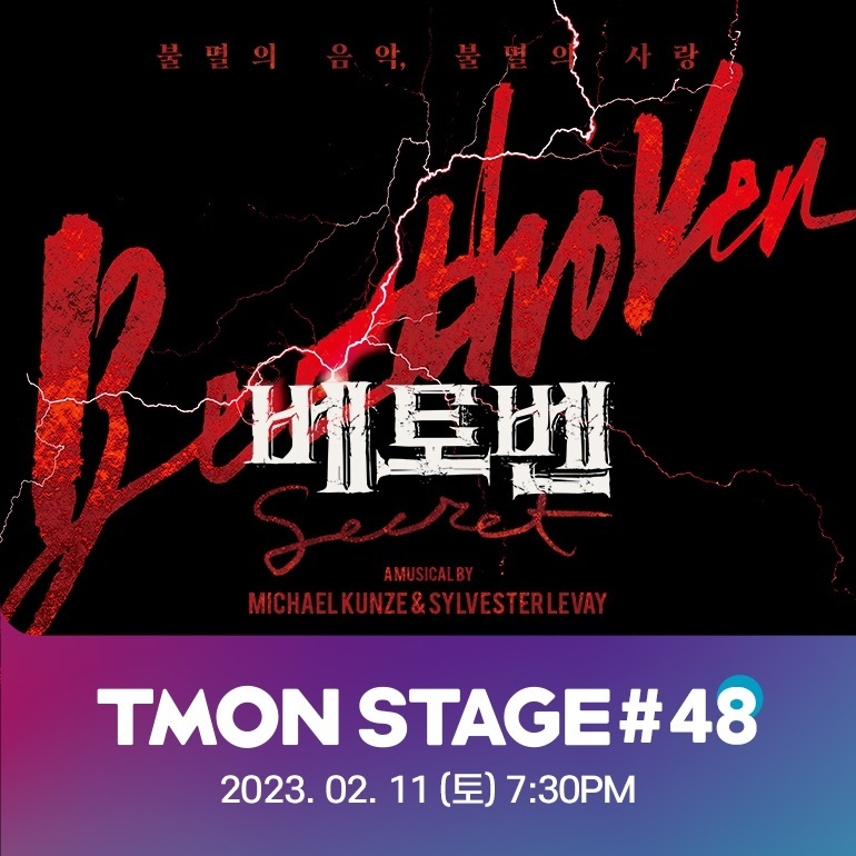 티몬이 티몬스테이지를 통해 선보이는 뮤지컬 '베토벤; Beethoven Secret' 포스터. (사진=티몬)