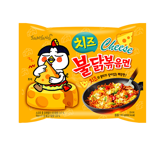 삼양식품 치즈불닭볶음면 이미지.(사진=삼양식품)