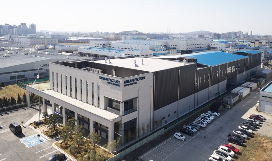 이디야커피 자체 생산시설 드림팩토리 (사진=이디야커피 홈페이지)