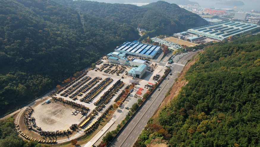 경남 창원시 소재 볼보건설기계 공장 전경. (사진=볼보)