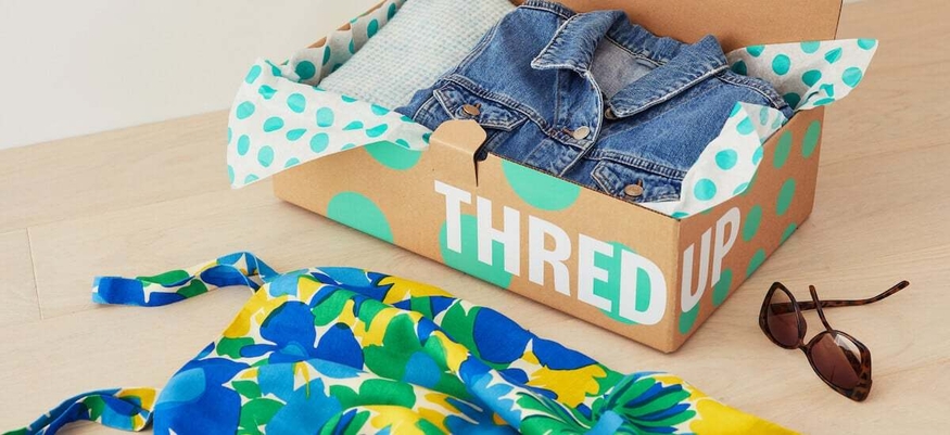 중고 의류 온라인 판매 플랫폼 스레드업(thredUP) 이미지.(사진=스레드업)