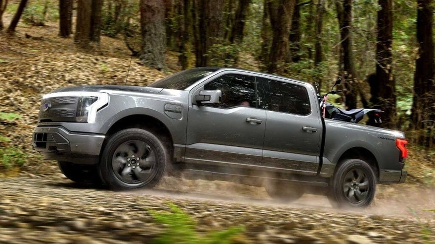 미국 포드 전기 픽업트럭 'F-150 라이트닝'. (사진=포드)