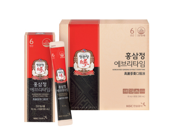 KGC인삼공사 홍삼 건강식품브랜드 정관장이 2023년 최고의 자양강장제 톱 24에 뽑혔다.(사진=KGC인삼공사)