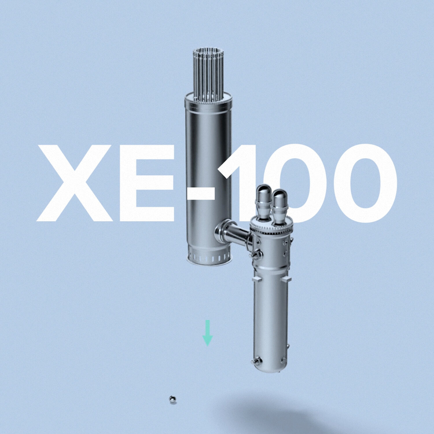 미국 엑스에너지가 개발한 4세대 고온가스로 SMR 'Xe-100'. (사진=엑스에너지)