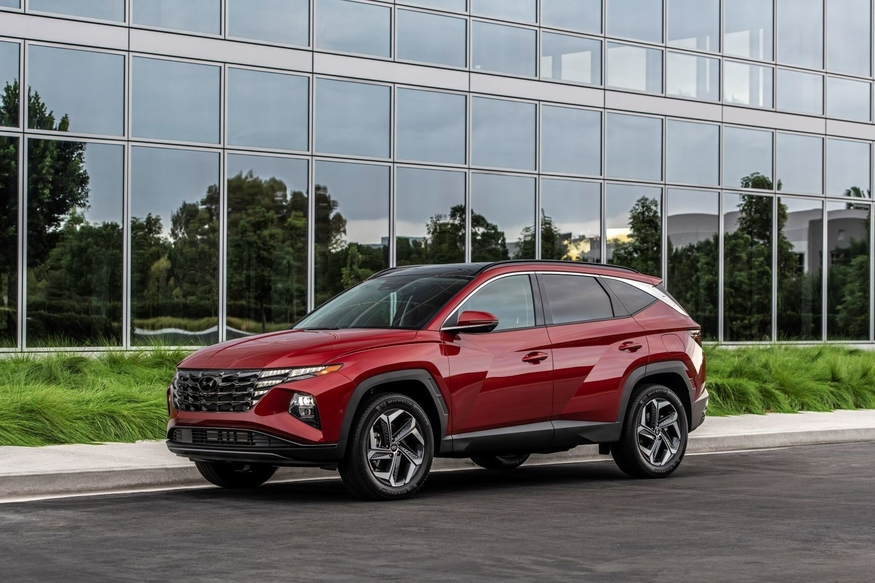 현대차 준중형 SUV 모델 '투싼'. (사진=현대차)
