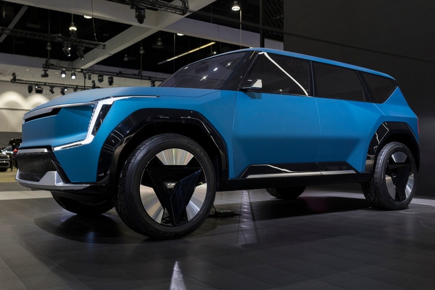 기아 전용 전기 SUV 모델 'EV9'. (사진=기아)