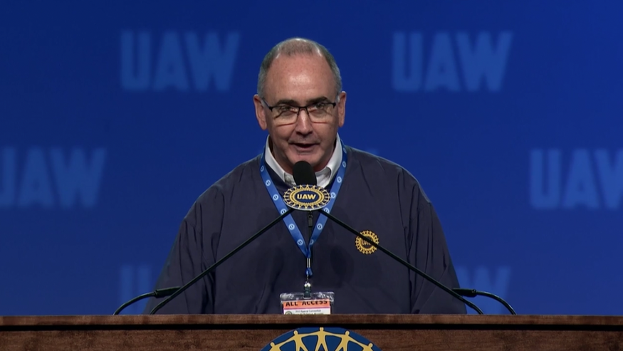 숀 페인(Shawn Fain) 유에이더블유(United Auto Workers, UAW) 위원장. (사진=UAW)