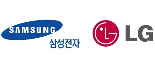삼성전자(오른쪽)와 LG전자의 CI(기업이미지). (사진=각 사)