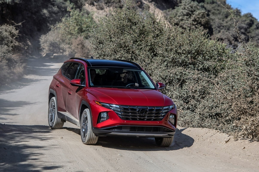 현대차 준중형 SUV 모델 '투싼'. (사진=현대차)