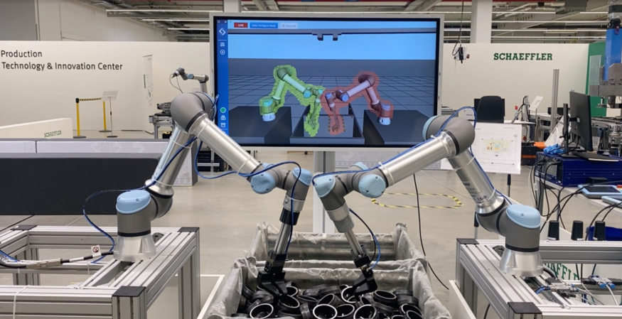 신한금융지주와 교보생명이 미국 산업용 로봇 모션제어 스타트업 리얼타임 로보틱스(Realtime Robotics)에 950만 달러(약 120억원)를 투자했다. (사진=리얼타임 로보틱스)