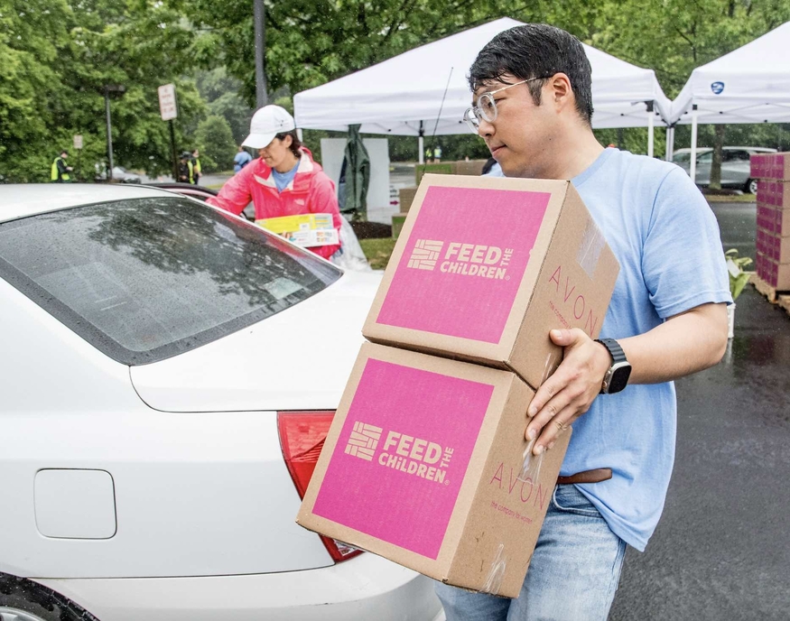 스타키스트는 취약 가정에게 식품과 생필품 등을 지원했다. (사진=스타키스트)