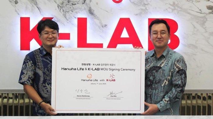 한화생명 인도네시아법인과 케이랩(K-Lab)은 최근 인도네시아 자카르타에서 현지에서 한국형 의료 서비스를 제공하는 내용의 업무협약을 맺었다. (사진=한화생명 인도네시아법인)