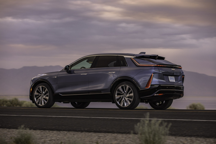 캐딜락 준대형 전기 스포츠유틸리티차량(SUV) 모델 '리릭EV'. (사진=캐딜락)