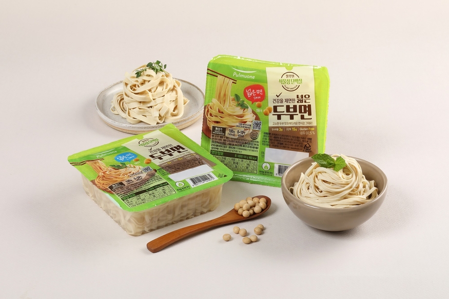 풀무원 얇은 두부면(Tofu Noodle)이 미국에서 화제다.(사진=풀무원)