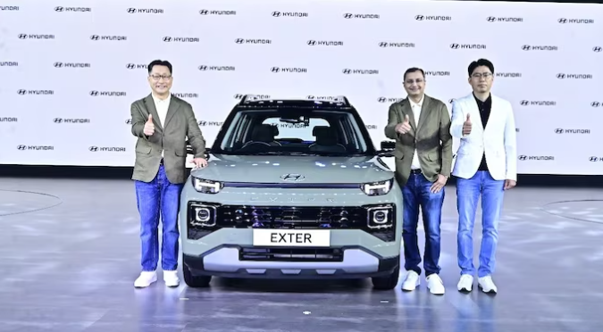현대차 초소형 SUV 모델 '엑스터'가 인도 출시 약 한 달 만에 예약 5만 대를 돌파했다. (사진=현대차)