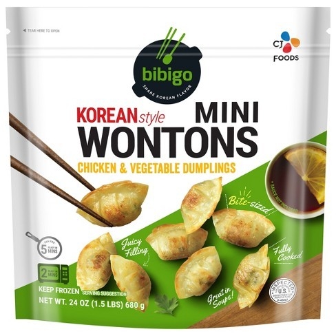 비비고 미니 완탕(Bibigo Mini Wontons) 제품 사진.(사진=CJ제일제당)