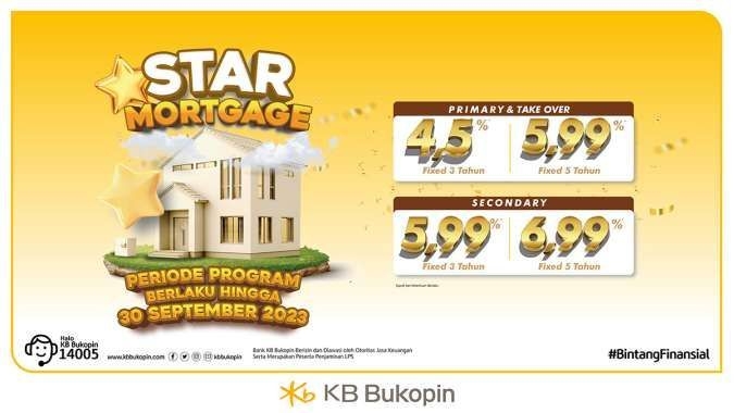 KB부코핀은행 ‘스타 모기지(STAR Mortgage)’ 홍보 포스터.(사진=KB부코핀은행) 