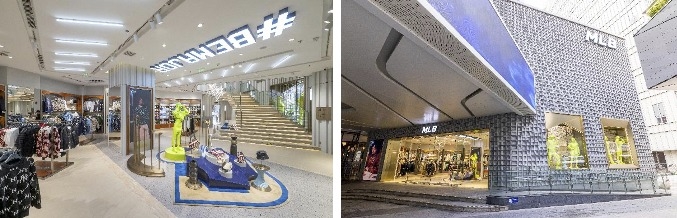 중국 상하이에 위치한 엠엘비 매장 (사진=엠엘비)