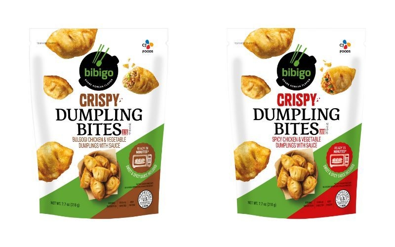 비비고 '크리스피 덤플링 바이츠'(Crispy Dumpling Bites) 2종 제품 사진.(사진=CJ제일제당)