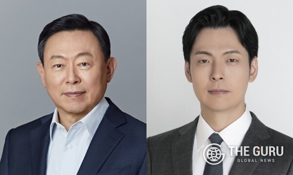 신동빈 롯데 회장(왼쪽)과 장남인 신유열 롯데케미칼 상무. 