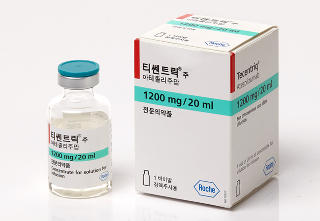 로슈의 면역항암제 티센트릭IV. 티센트릭SC가 영국에서 허가받았다.(사진=로슈)
