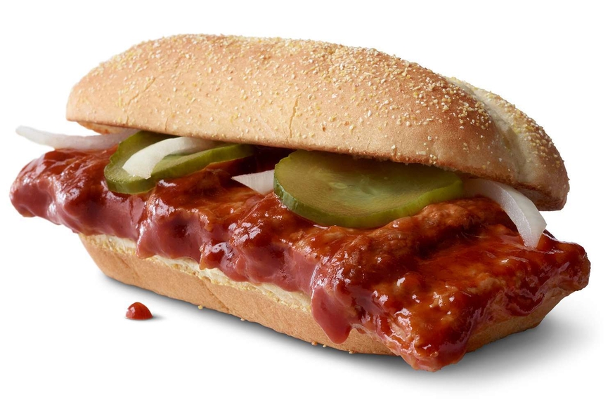 맥도날드가 내달 미국에서 맥립(McRib) 샌드위치를 재출시한다.(사진=맥도날드)
