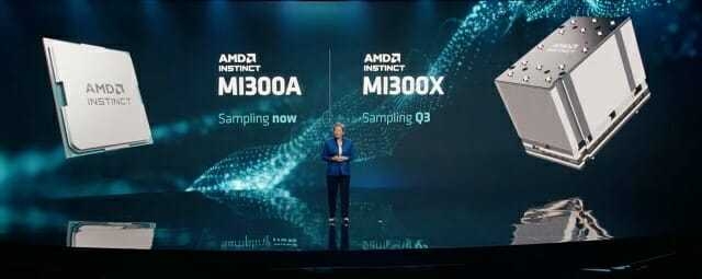 AMD가 지난 6월 새로운 AI칩 ‘MI300X’를 공개했다.(사진=AMD)