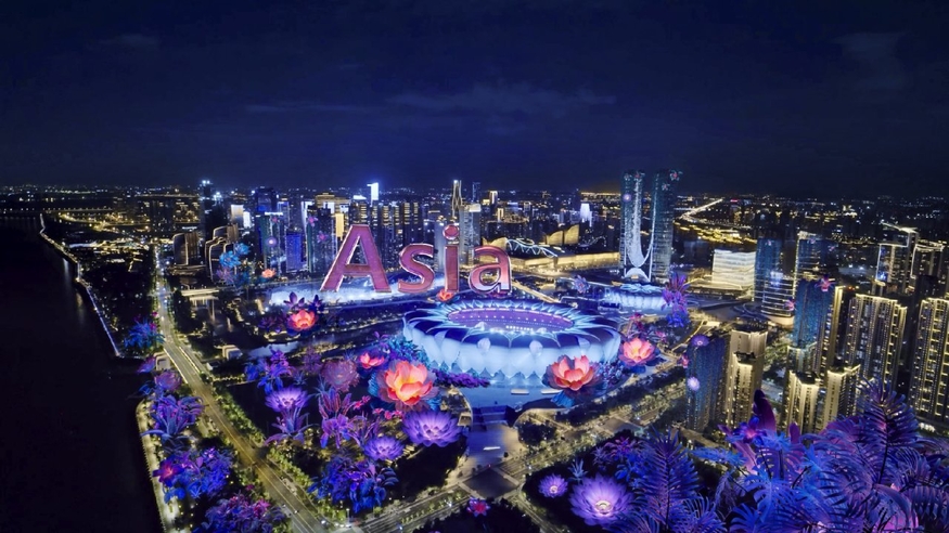 2022 항저우 아시아게임 폐막식 (사진=항저우 아시안게임 공식 트위터)