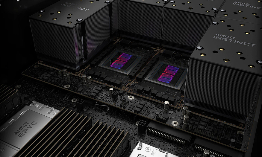 AMD 머신러닝 컴퓨터. (사진=AMD)