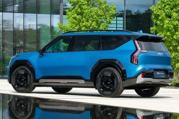 기아 대형 플래그십 전기 SUV 모델 'EV9'. (사진=기아)