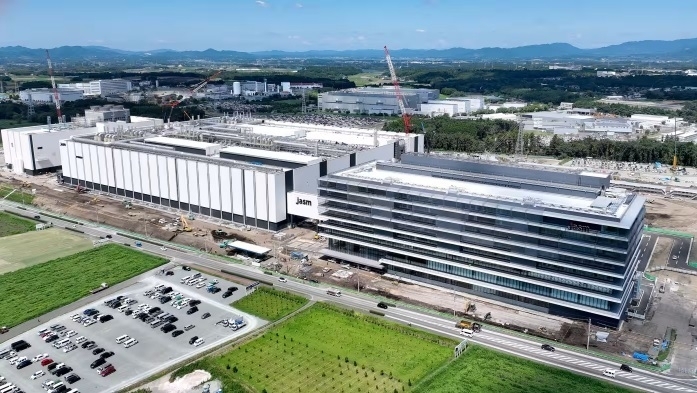 일본 구마모토현 소재 TSMC 공장 건설 현장. (사진=TSMC)