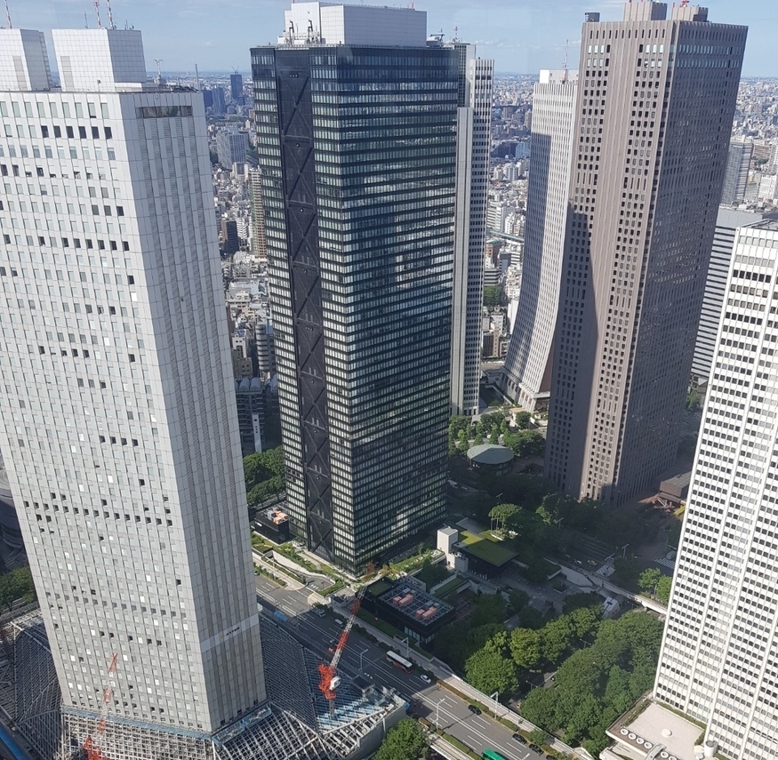일본 도쿄 시내 전경.(사진=정등용 기자)