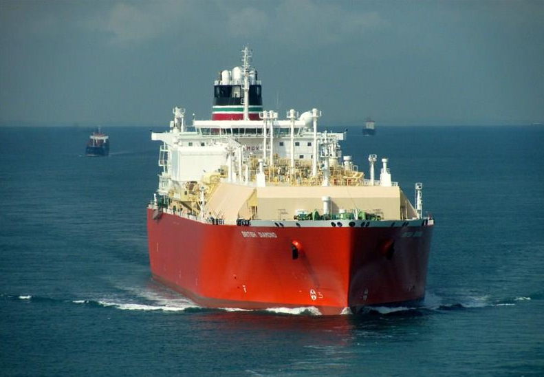 케이마린이 소유한 15만4996CBM급 이중 연료 추진 LNG운반선 '케이마린 다이아몬드'호, (사진=Marinetraffic)