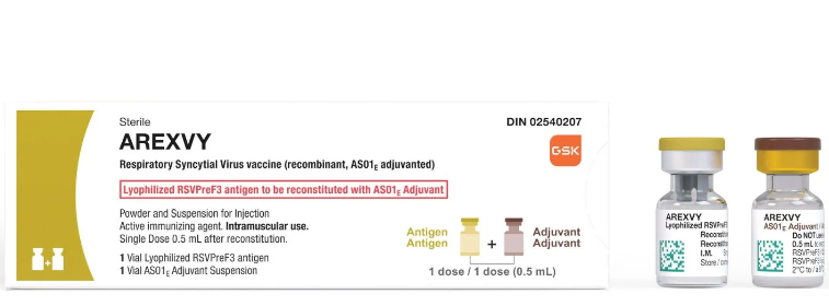 GSK RSV 백신 아렉스비.(사진=GSK)
