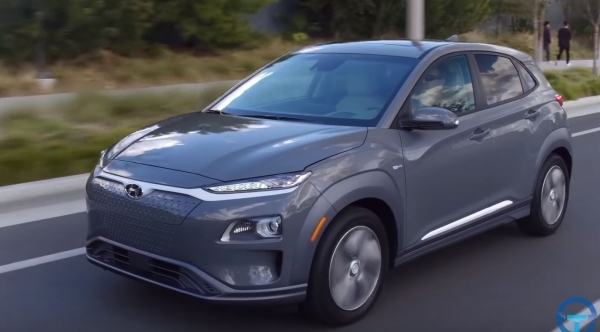 현대차 2019년형 소형 전기 SUV 모델 '코나EV'. (사진=현대차)