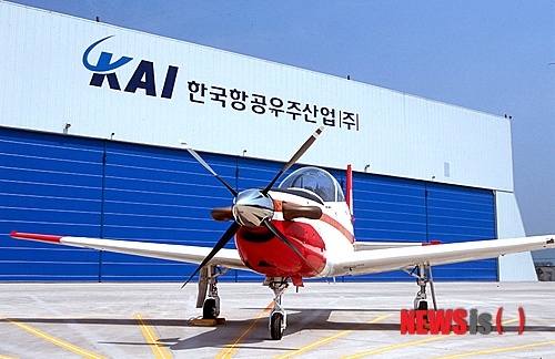 2012년 페루에 수출된 KT-1P 훈련기. (사진=KAI)