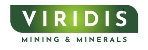 호주 광산업체 '비리디스(Viridis)' 로고. (사진=비리디스)